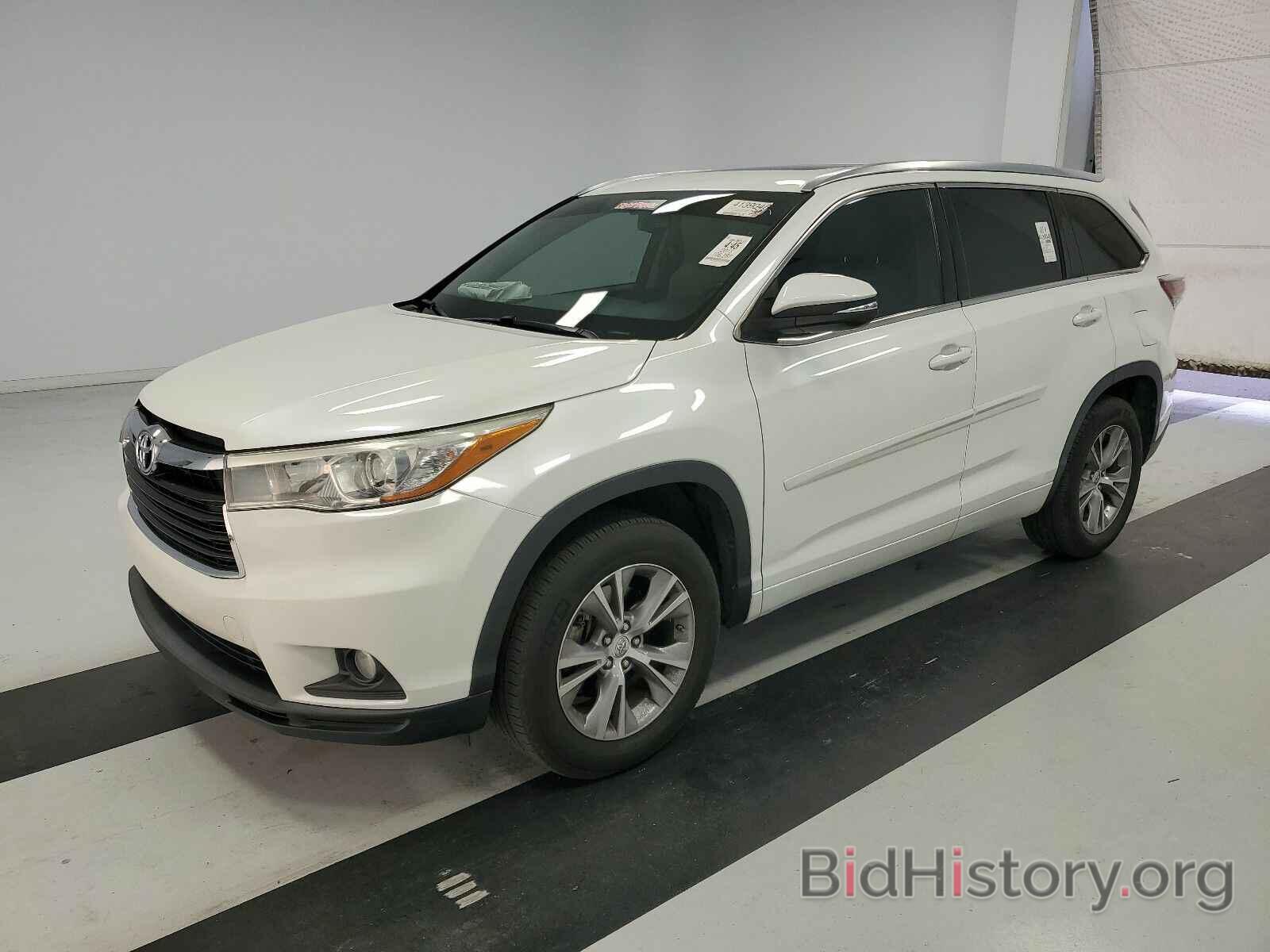 Photo 5TDKKRFH5FS104297 - Toyota Highlander 2015