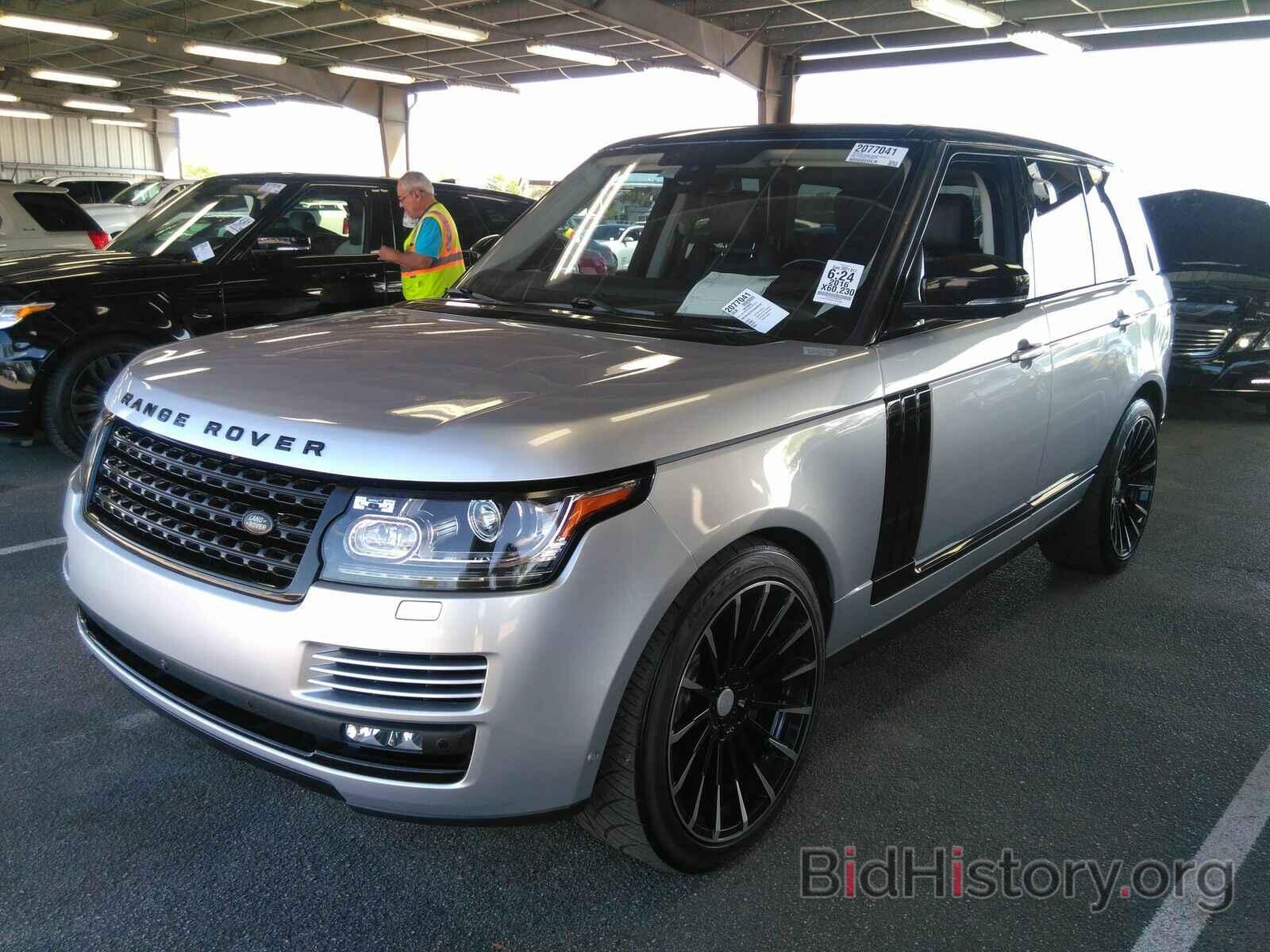 Photo SALGS2EF2GA300430 - Land Rover Range Rover 2016