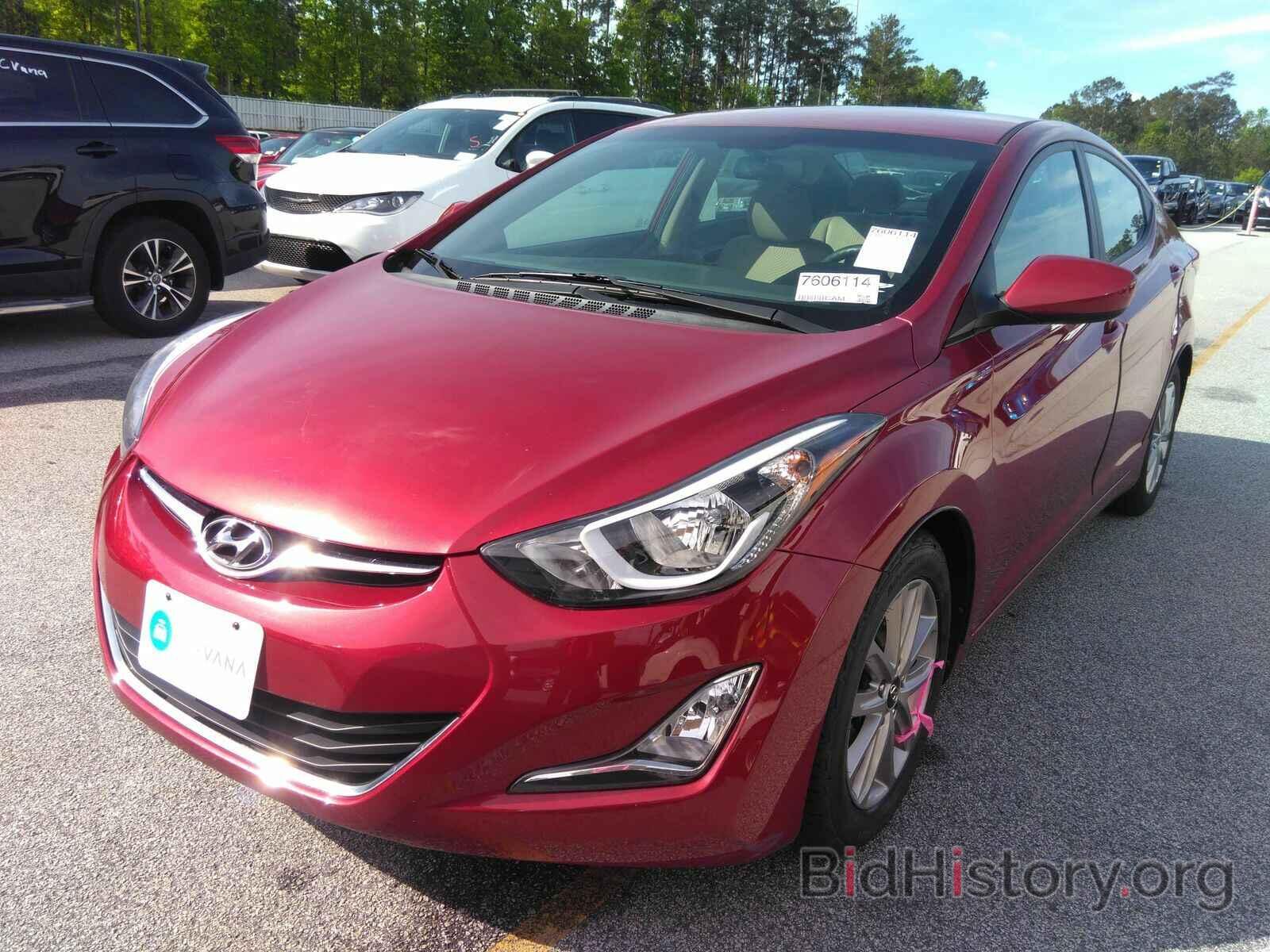 Photo 5NPDH4AE1GH756929 - Hyundai Elantra 2016