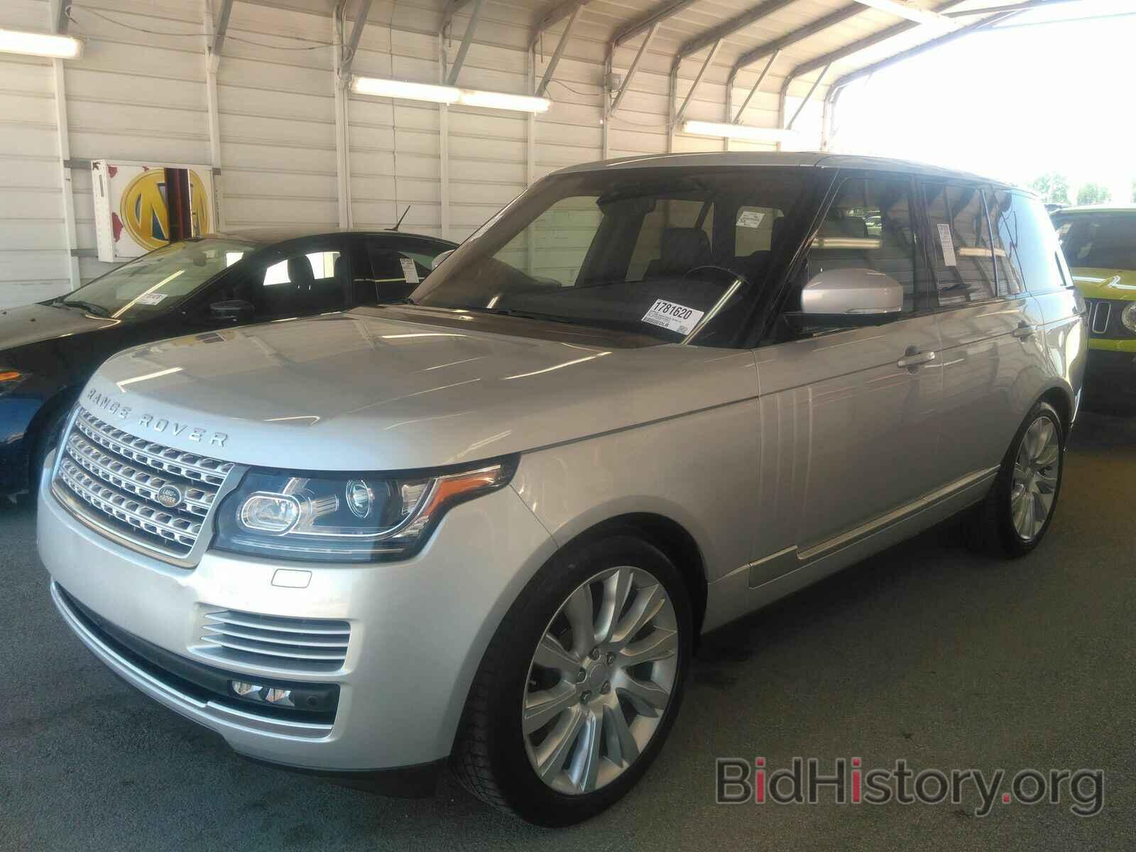 Photo SALGS2FE5HA339651 - Land Rover Range Rover 2017