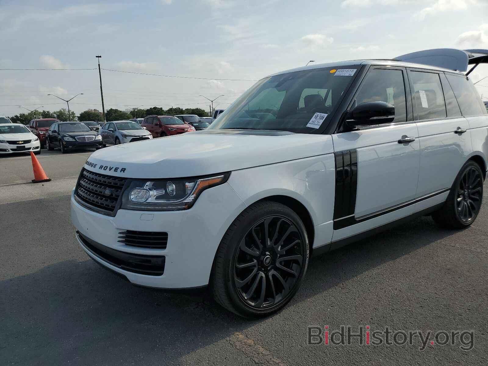 Фотография SALGS2FV7HA343071 - Land Rover Range Rover 2017