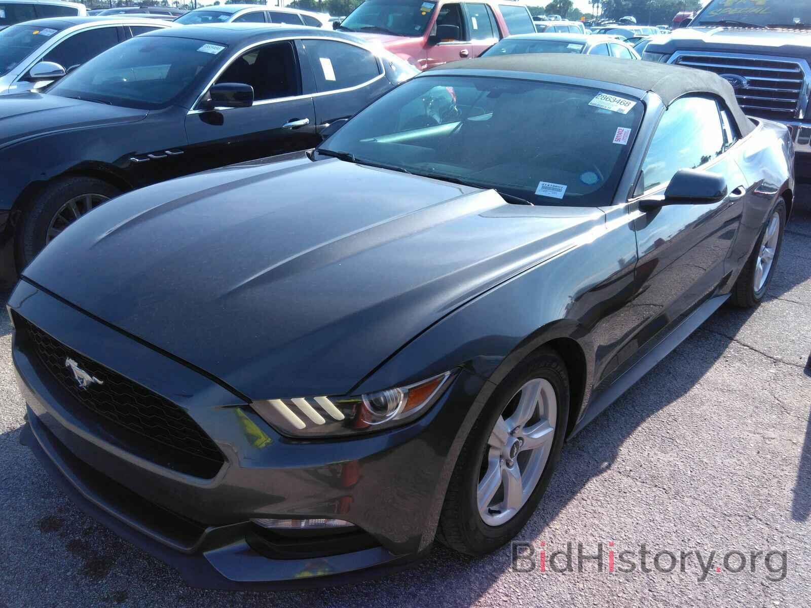 Photo 1FATP8EM1G5247078 - Ford Mustang 2016