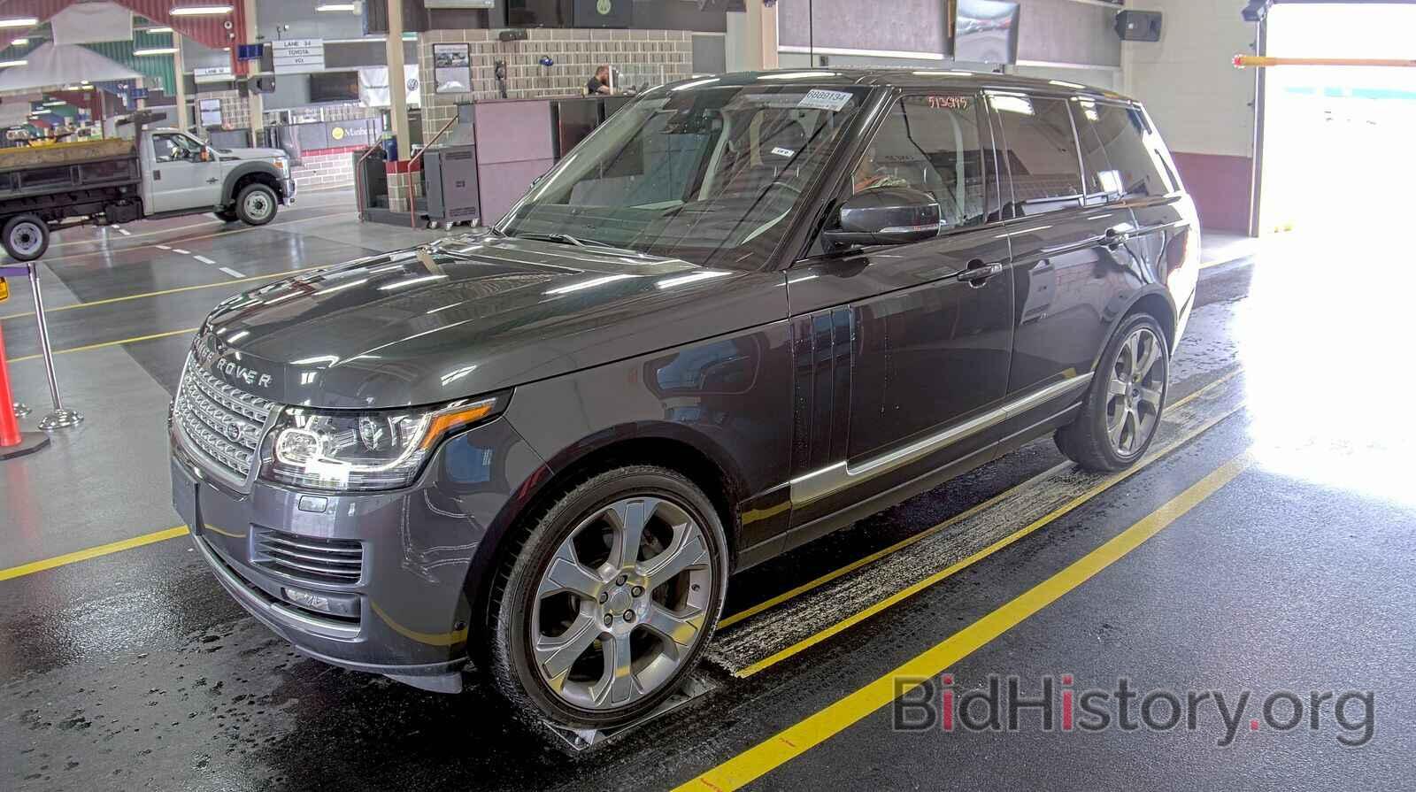 Photo SALGS2EF8GA285531 - Land Rover Range Rover 2016