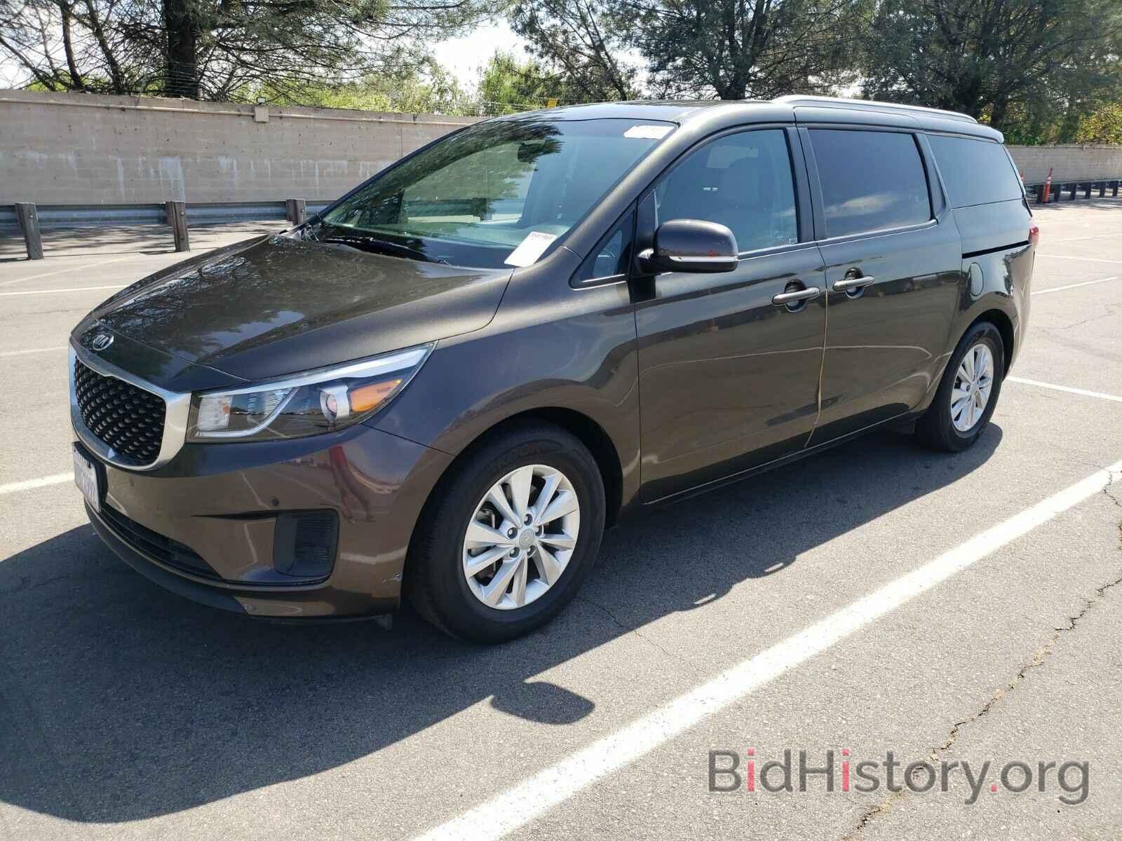 Фотография KNDMB5C12H6343737 - Kia Sedona 2017