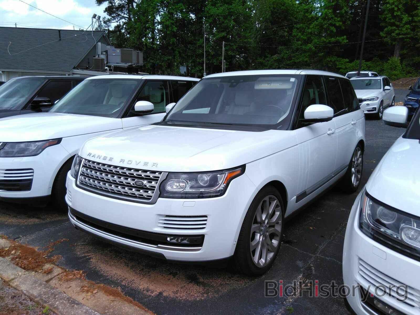 Фотография SALGS2FV6HA354322 - Land Rover Range Rover 2017