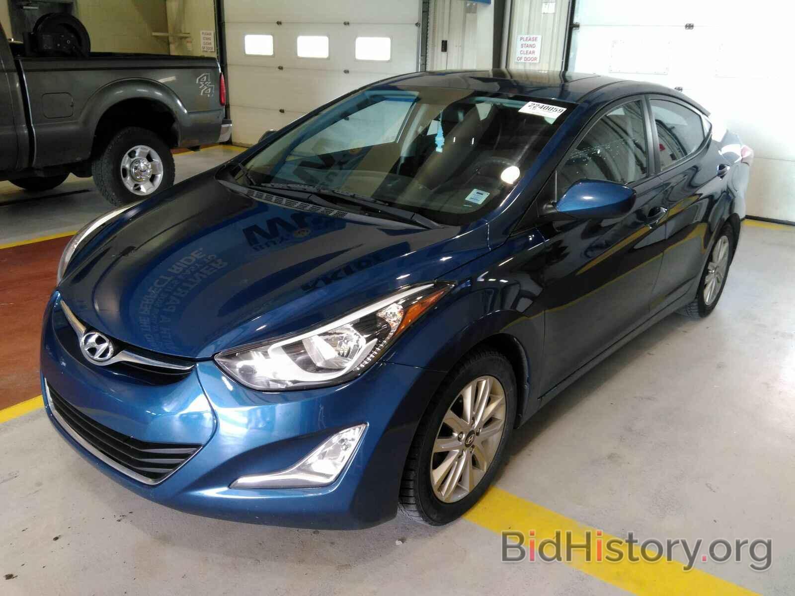 Фотография KMHDH4AE8GU550864 - Hyundai Elantra 2016