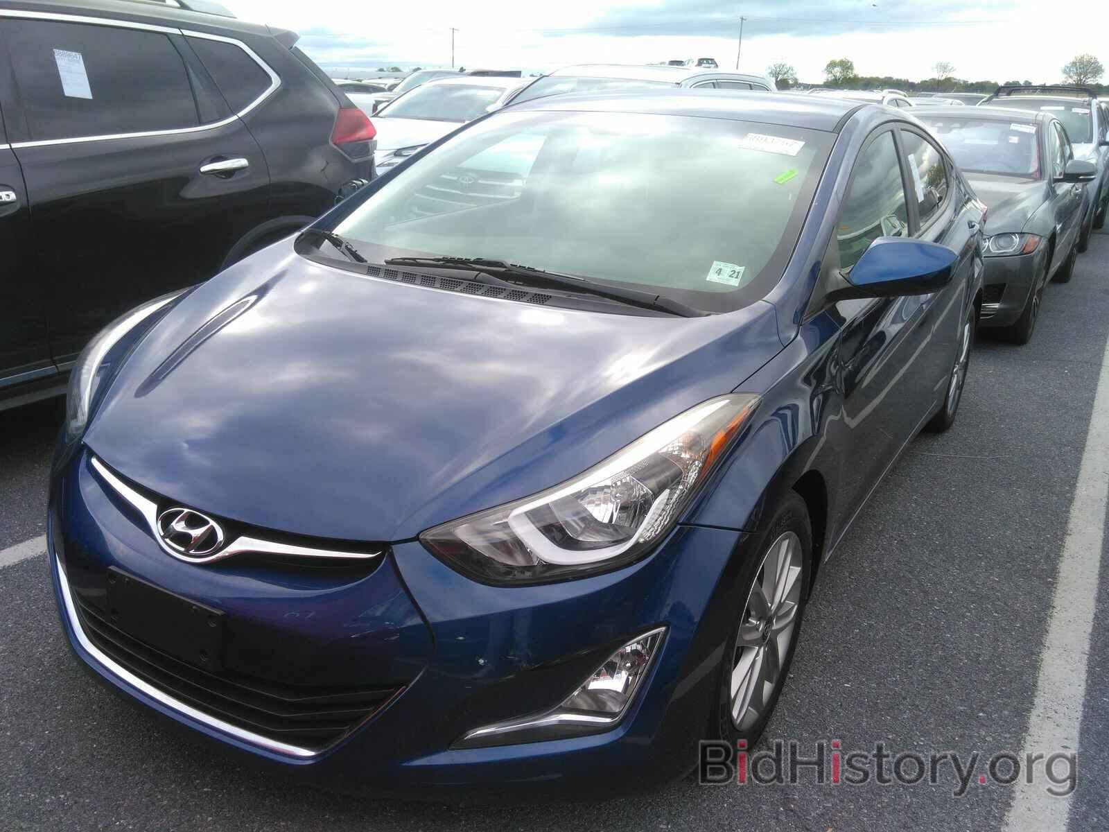 Фотография 5NPDH4AE8GH767300 - Hyundai Elantra 2016