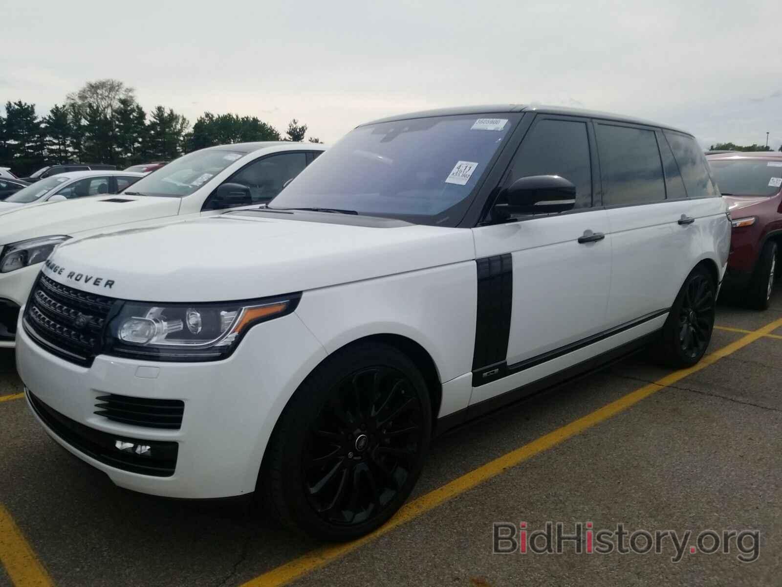 Фотография SALGS5FE8HA322652 - Land Rover Range Rover 2017