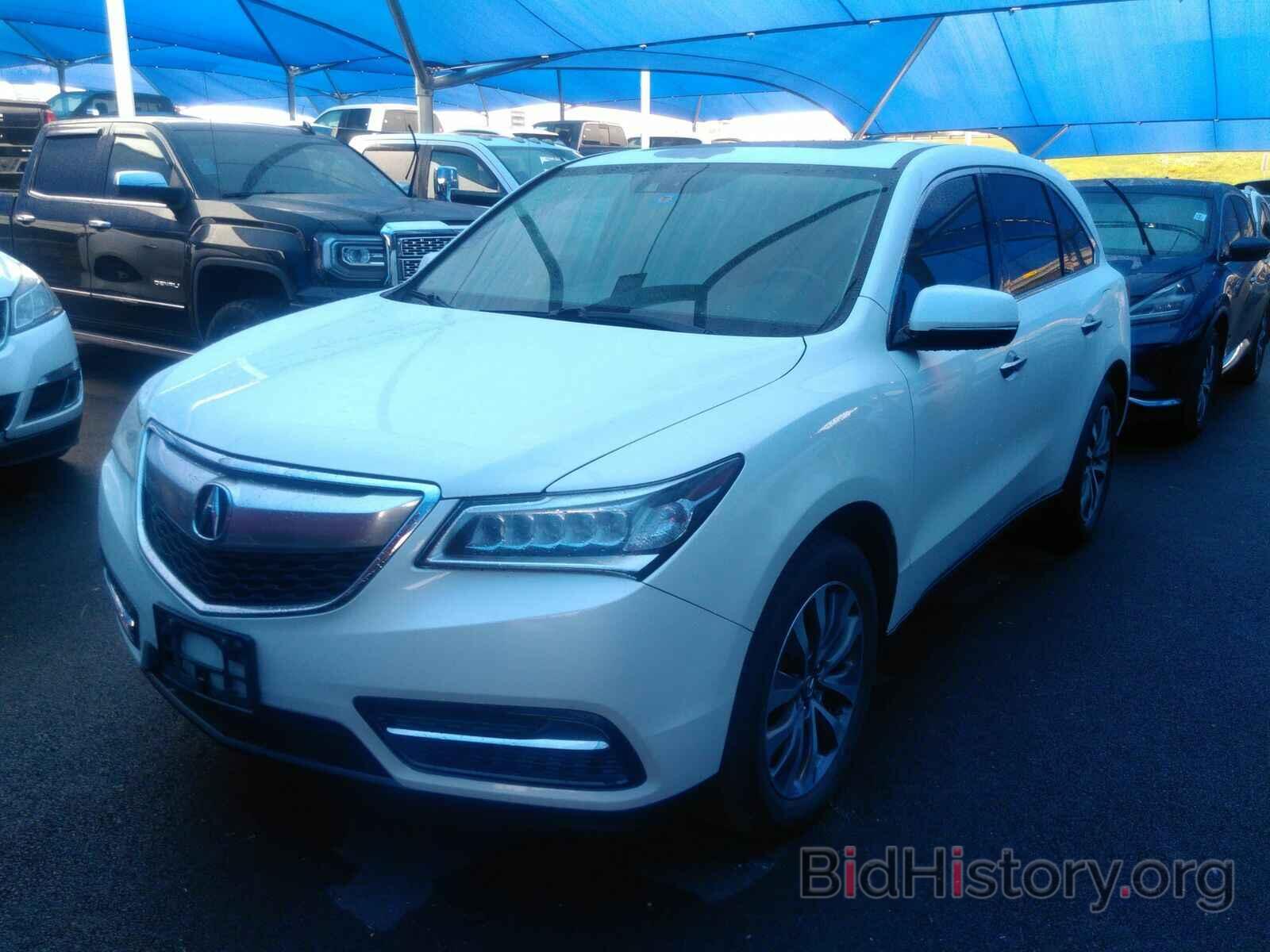 Фотография 5FRYD3H40FB009063 - Acura MDX 2015