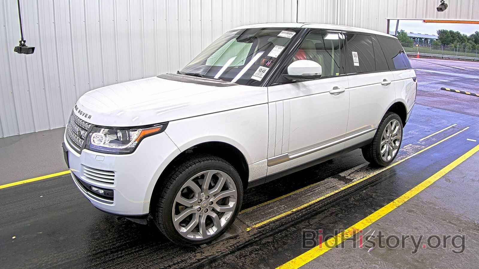 Photo SALGS2EF0GA317971 - Land Rover Range Rover 2016