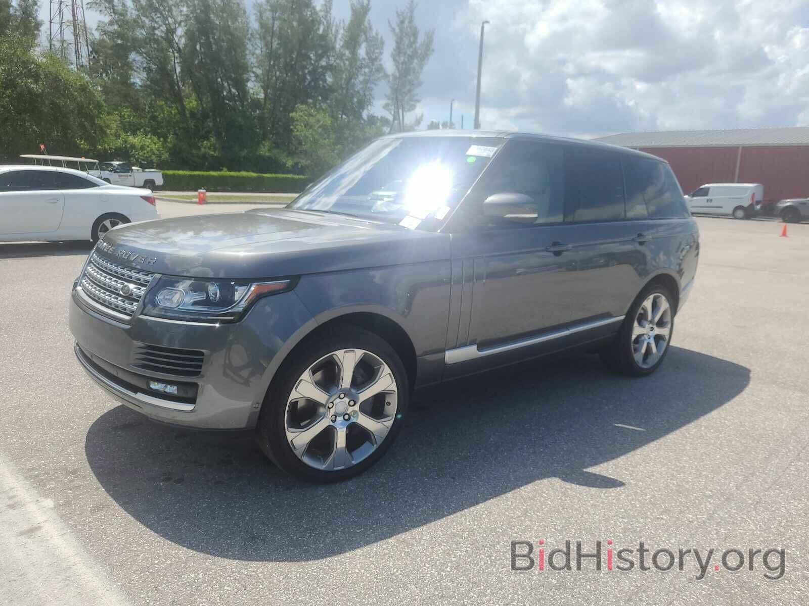 Photo SALGS2FE5HA363786 - Land Rover Range Rover 2017