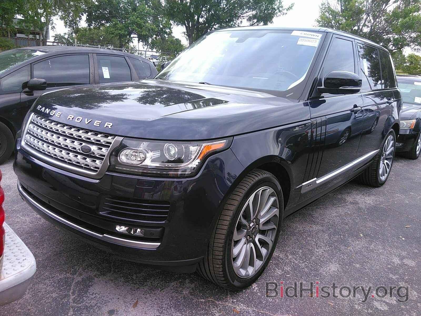 Фотография SALGS3EF7GA303460 - Land Rover Range Rover 2016