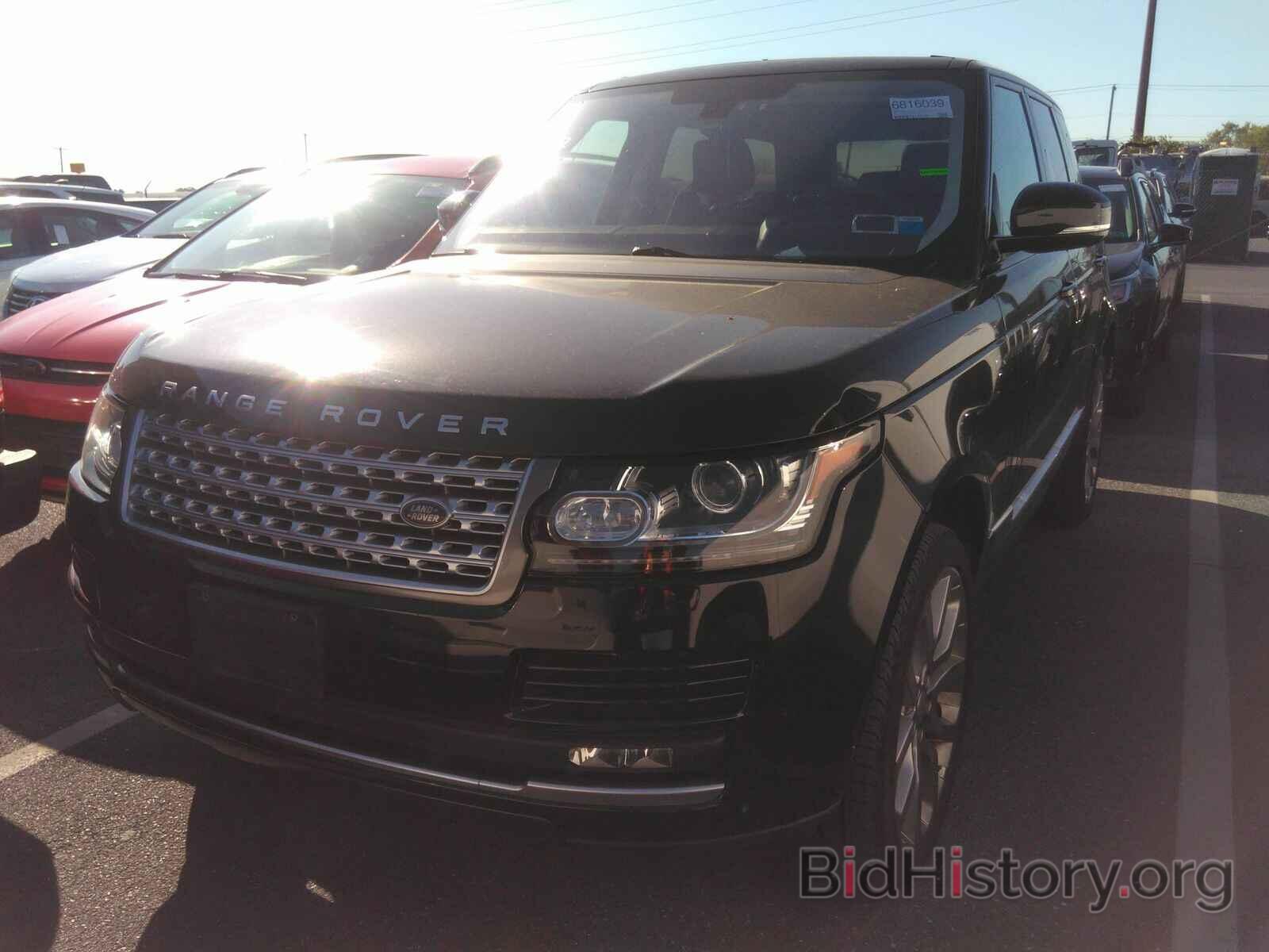 Фотография SALGS2EF3GA251402 - Land Rover Range Rover 2016