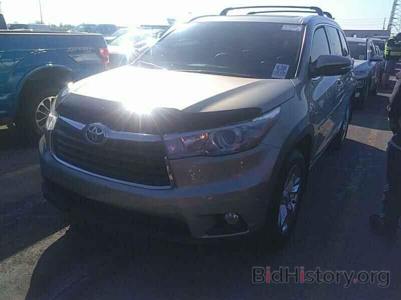 Photo 5TDDKRFH1FS136124 - Toyota Highlander 2015