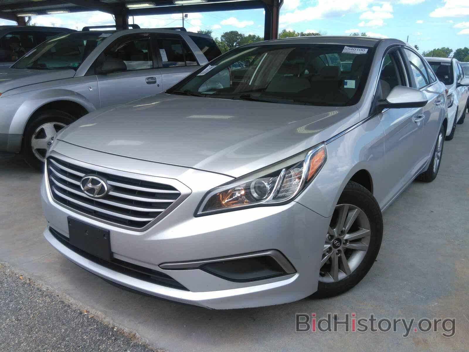 Фотография 5NPE24AF4GH265530 - Hyundai Sonata 2016