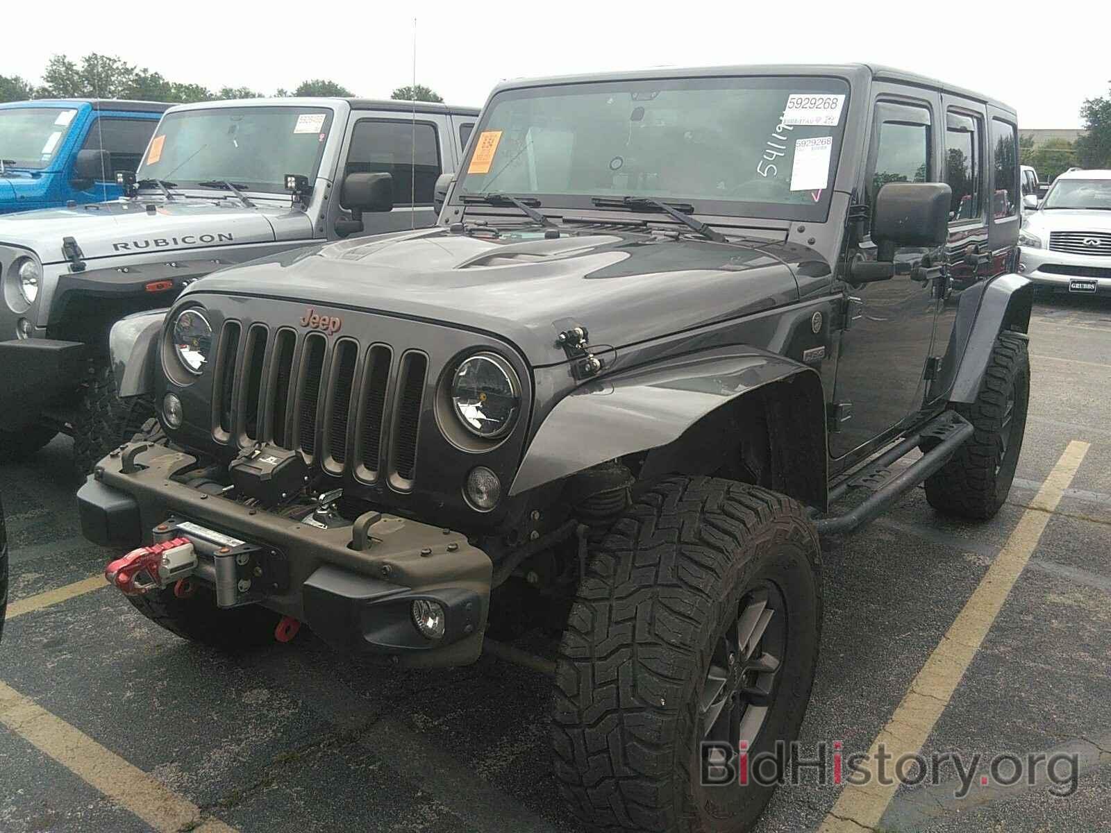 Photo 1C4BJWEG8GL276613 - Jeep Wrangler Unlimited 2016