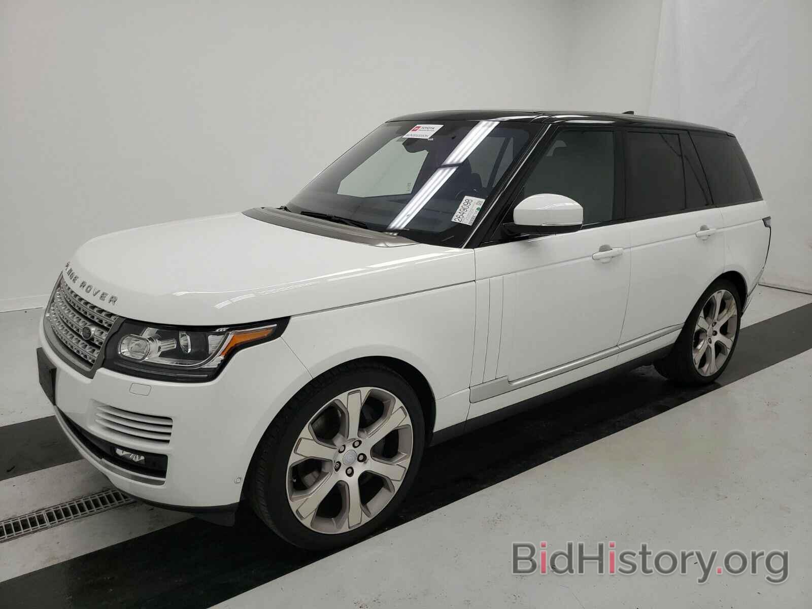 Photo SALGS2FE8HA369291 - Land Rover Range Rover 2017