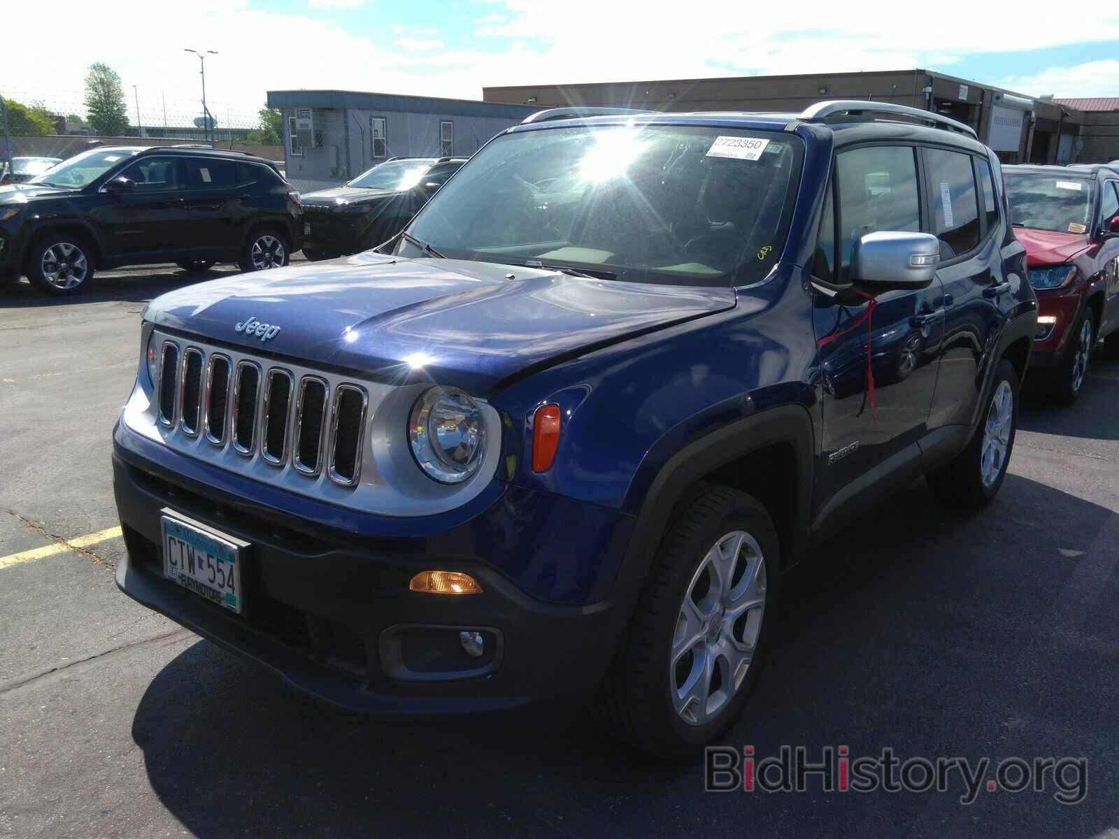 Фотография ZACCJBDT5GPD03127 - Jeep Renegade 2016