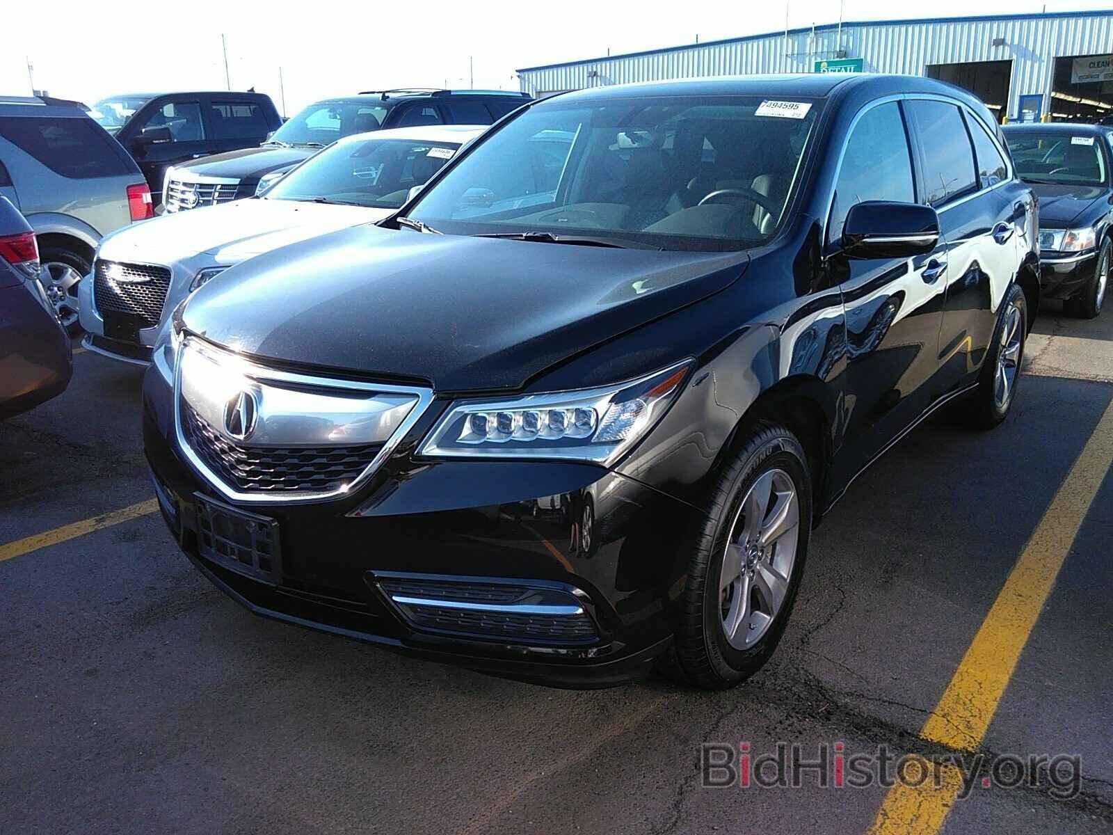 Photo 5FRYD4H25GB002454 - Acura MDX 2016