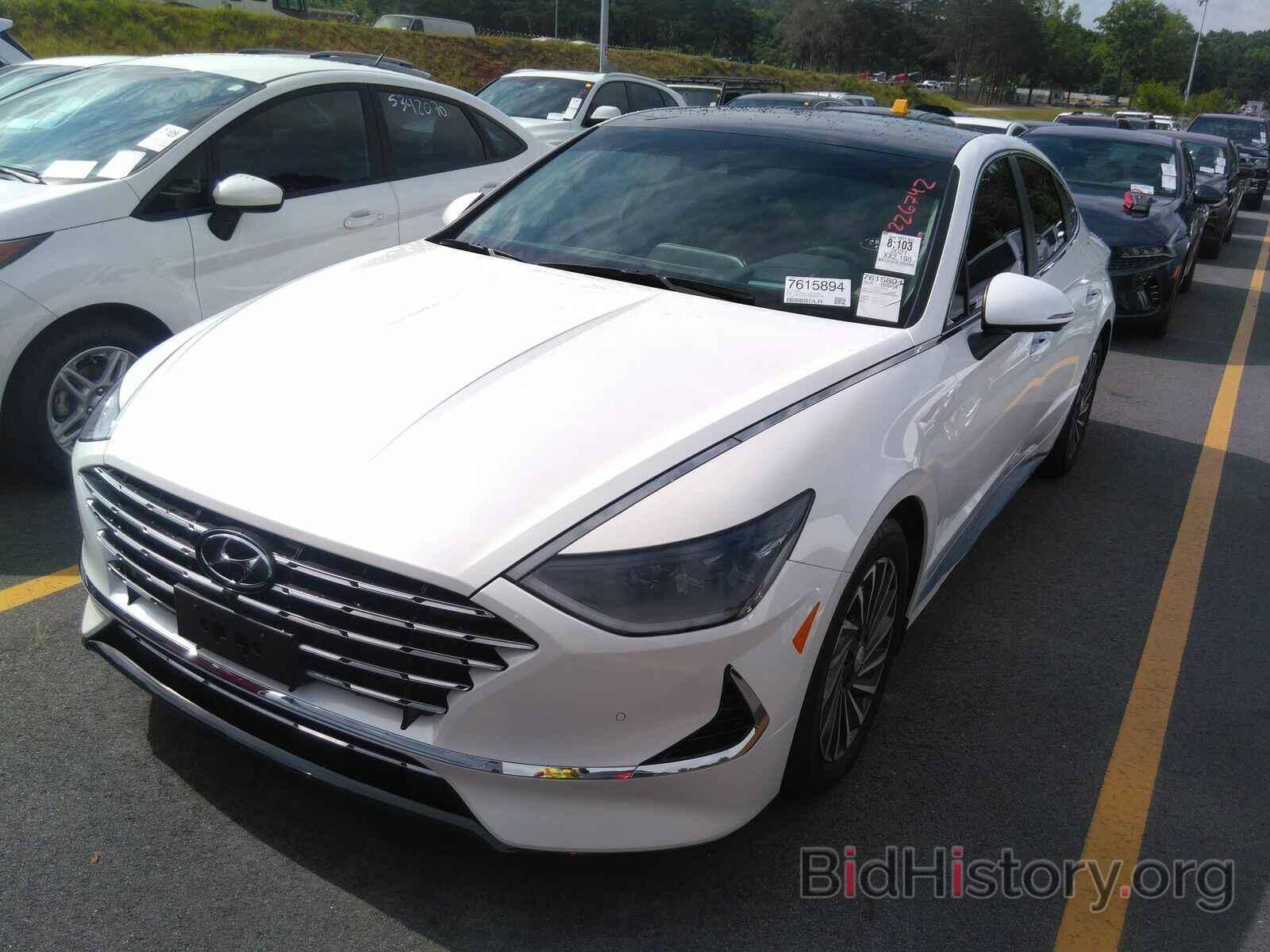 Photo KMHL54JJ8MA022529 - Hyundai Sonata Hybrid 2021