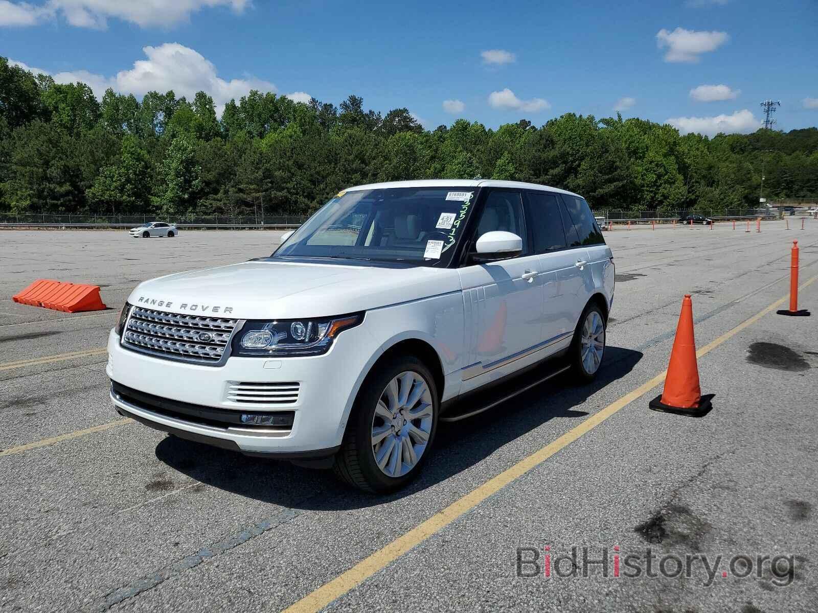 Фотография SALGS2FV8HA376354 - Land Rover Range Rover 2017