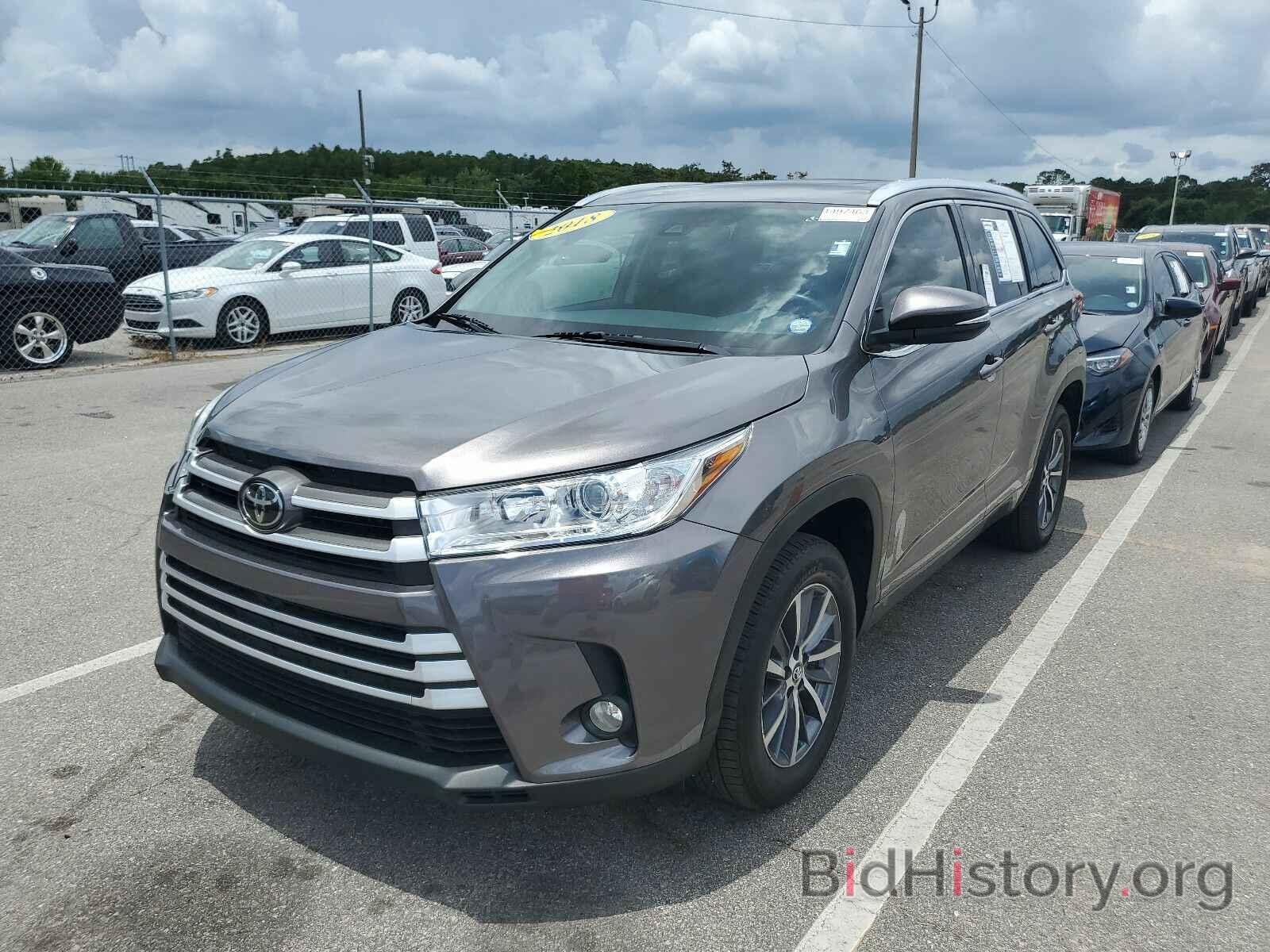 Фотография 5TDKZRFH5JS539504 - Toyota Highlander 2018