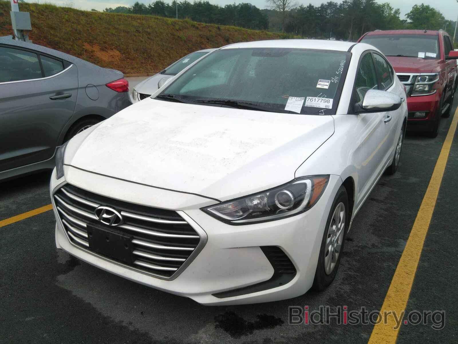 Фотография 5NPD74LF4HH127661 - Hyundai Elantra SE 2017