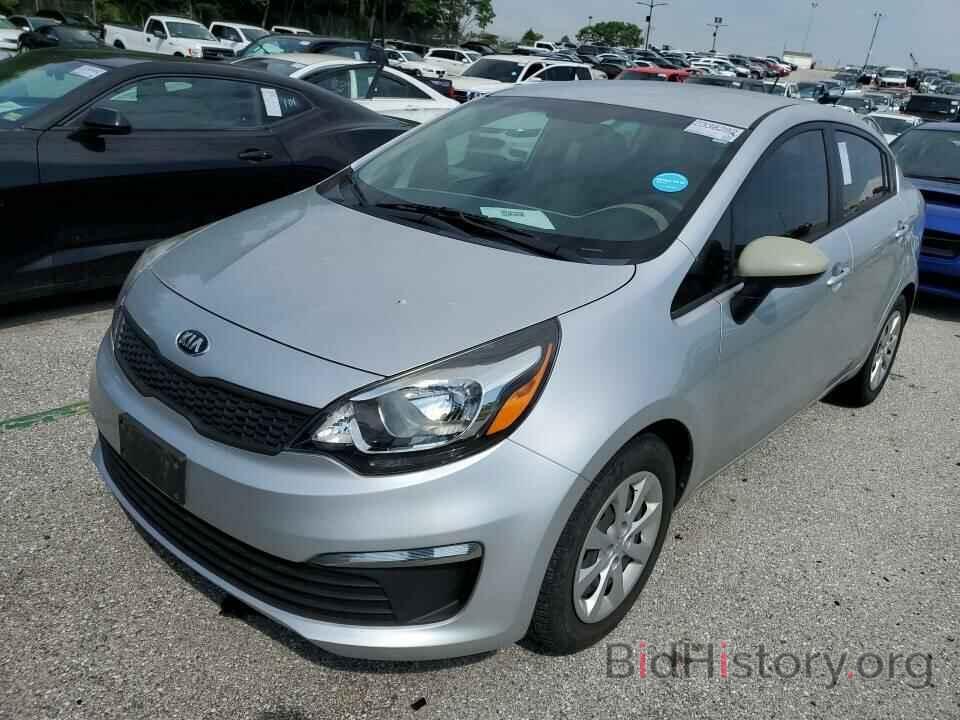 Photo KNADM4A33G6555499 - Kia Rio 2016