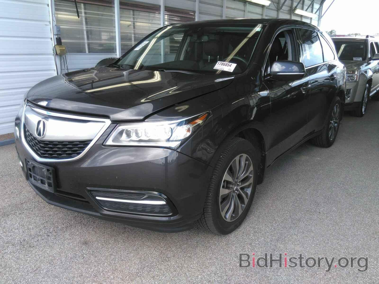 Фотография 5FRYD4H63FB024843 - Acura MDX 2015