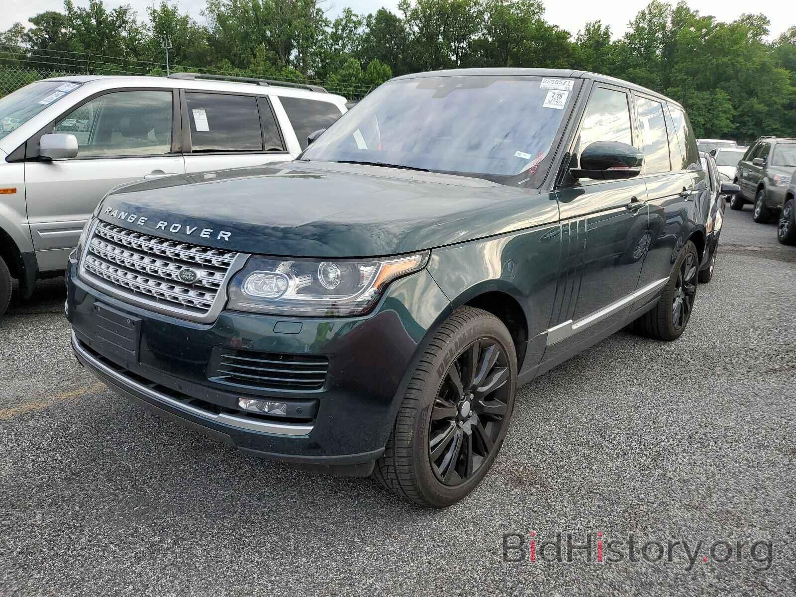 Photo SALGS2FE0HA337788 - Land Rover Range Rover 2017