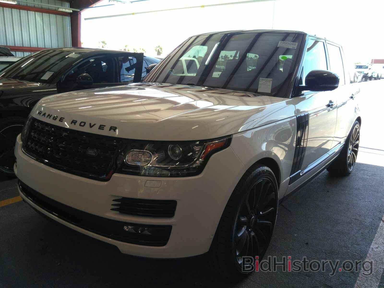 Photo SALGS2FE7HA350652 - Land Rover Range Rover 2017