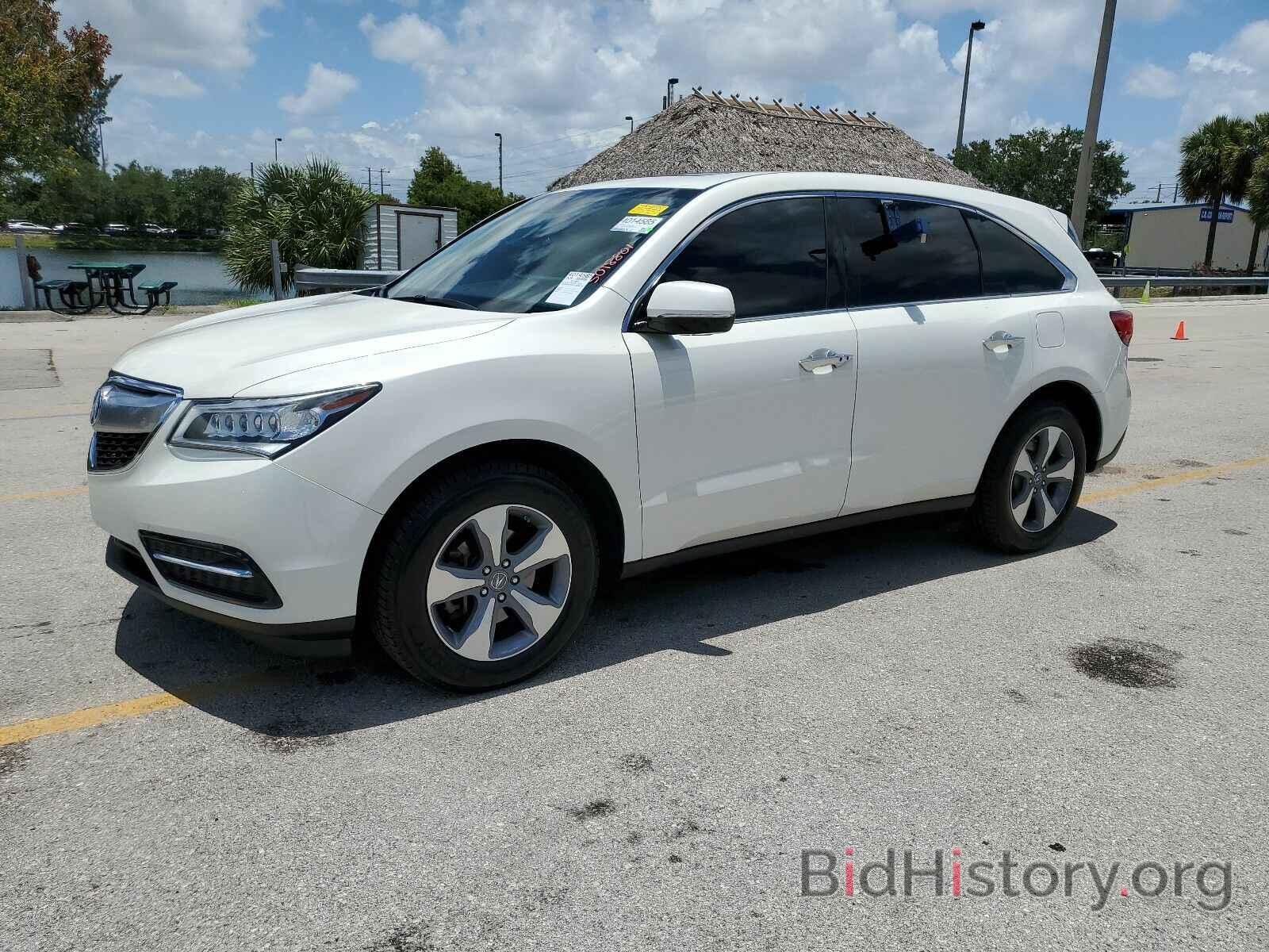 Фотография 5FRYD4H22GB048713 - Acura MDX 2016