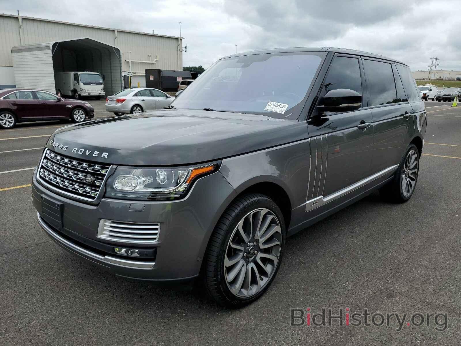 Photo SALGS3EF2GA292156 - Land Rover Range Rover 2016