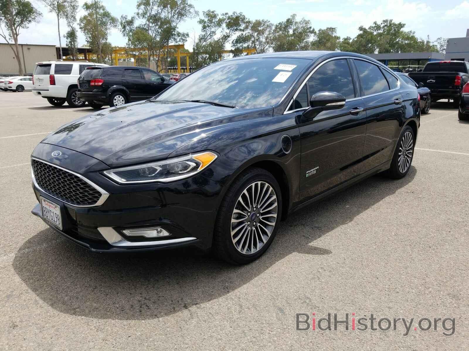 Photo 3FA6P0SU5HR343412 - Ford Fusion Energi 2017