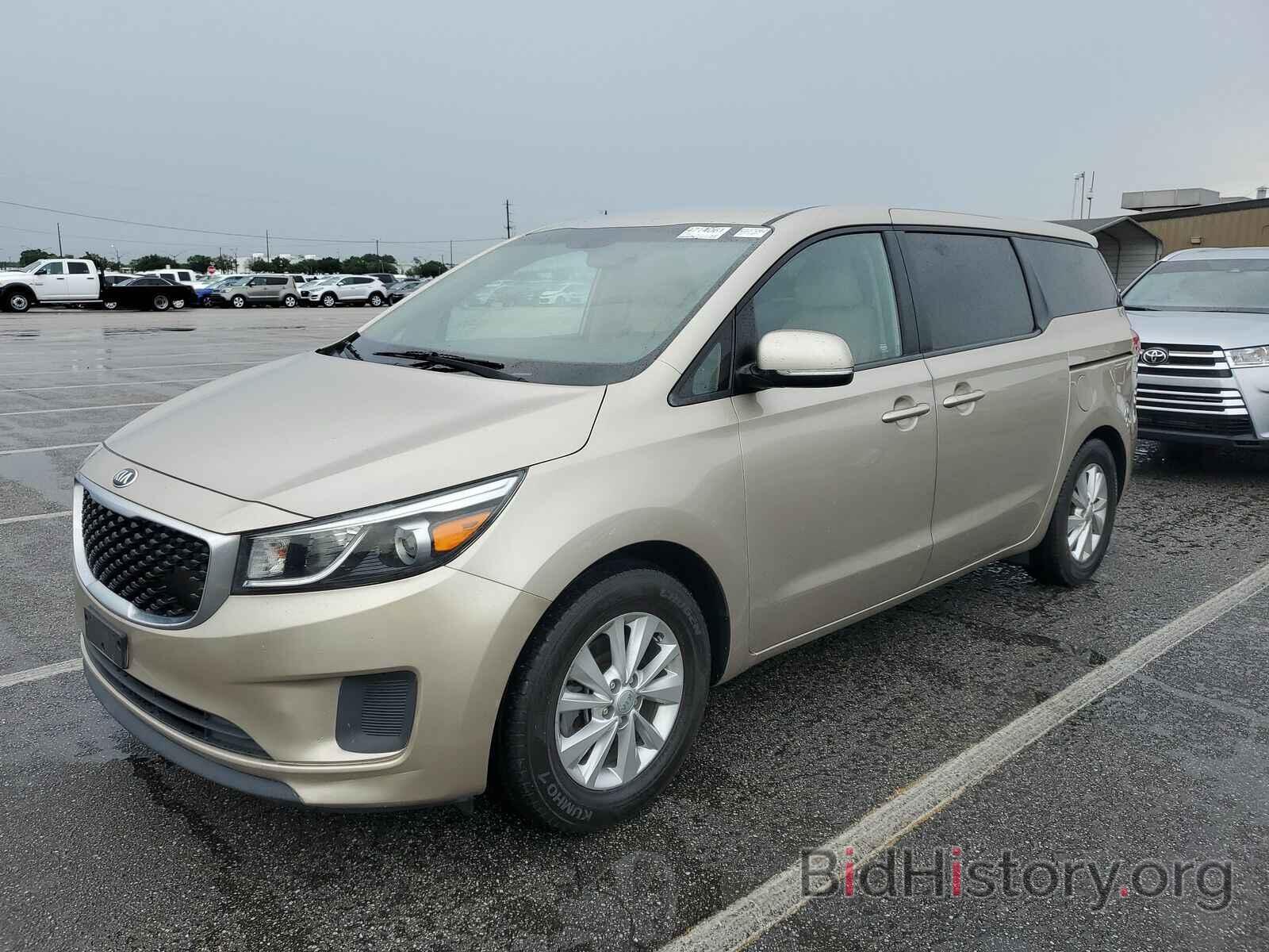 Фотография KNDMB5C11H6228420 - Kia Sedona 2017