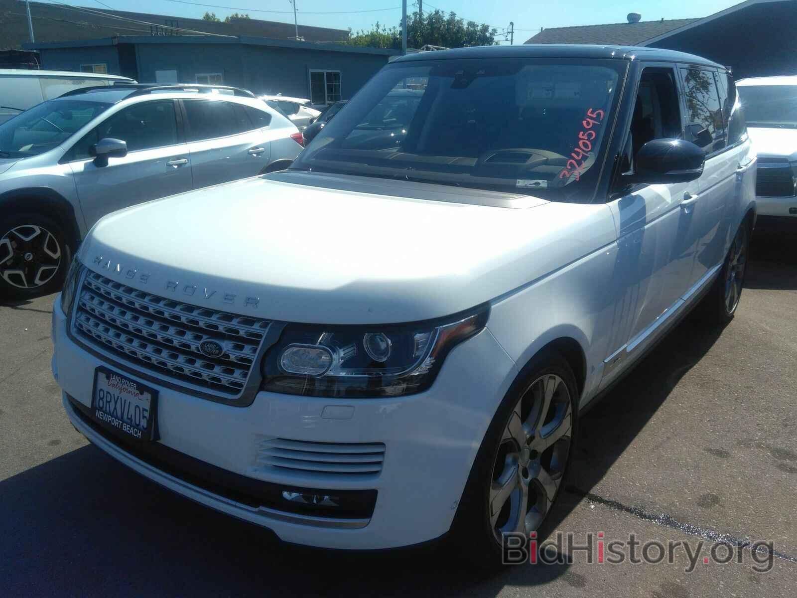 Фотография SALGS5FE5HA350974 - Land Rover Range Rover 2017