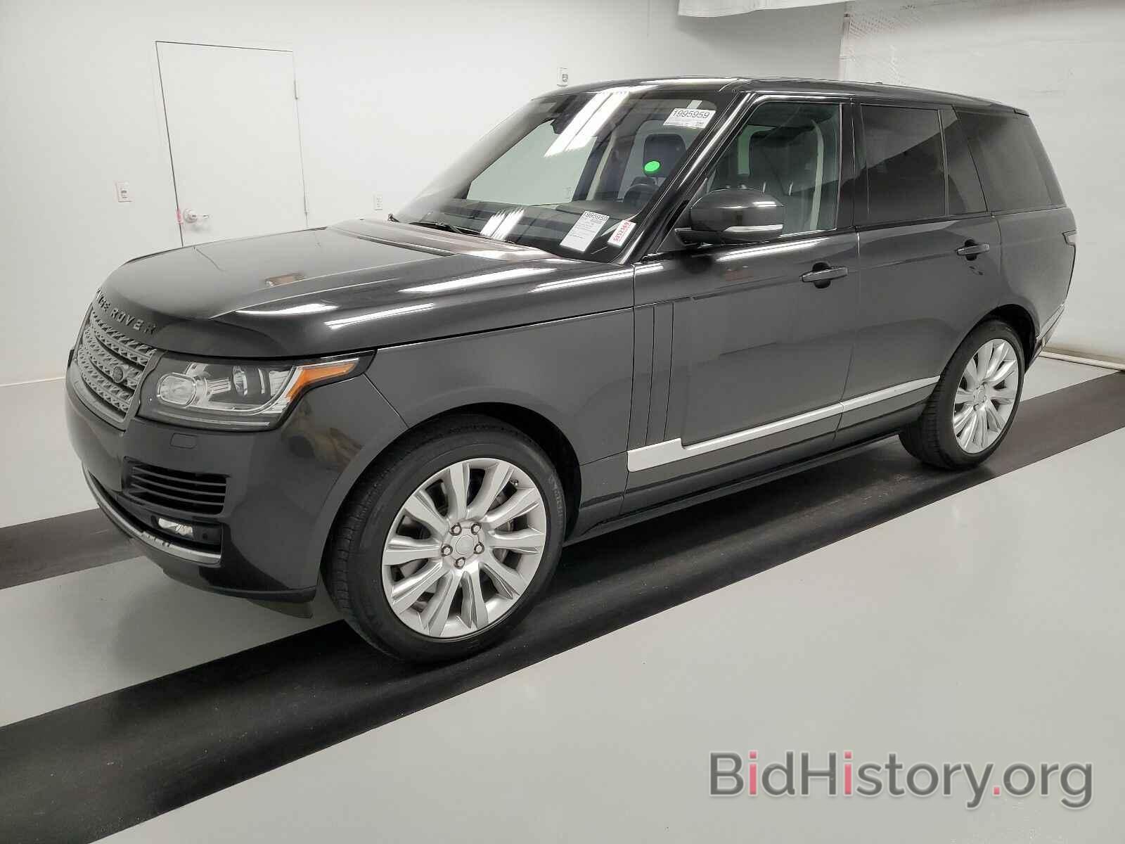 Photo SALGS2EF0GA285426 - Land Rover Range Rover 2016