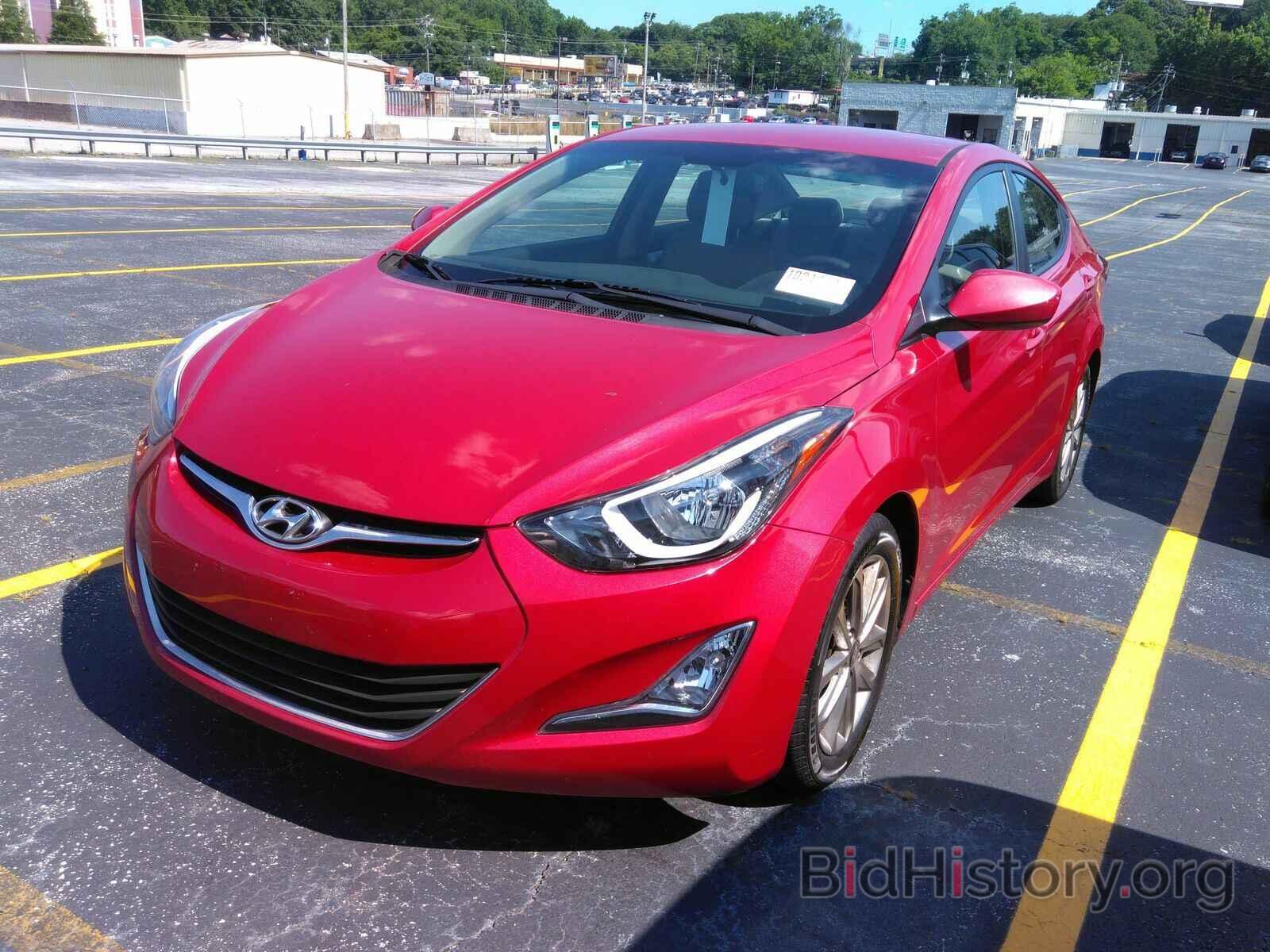 Photo KMHDH4AE7GU491550 - Hyundai Elantra 2016