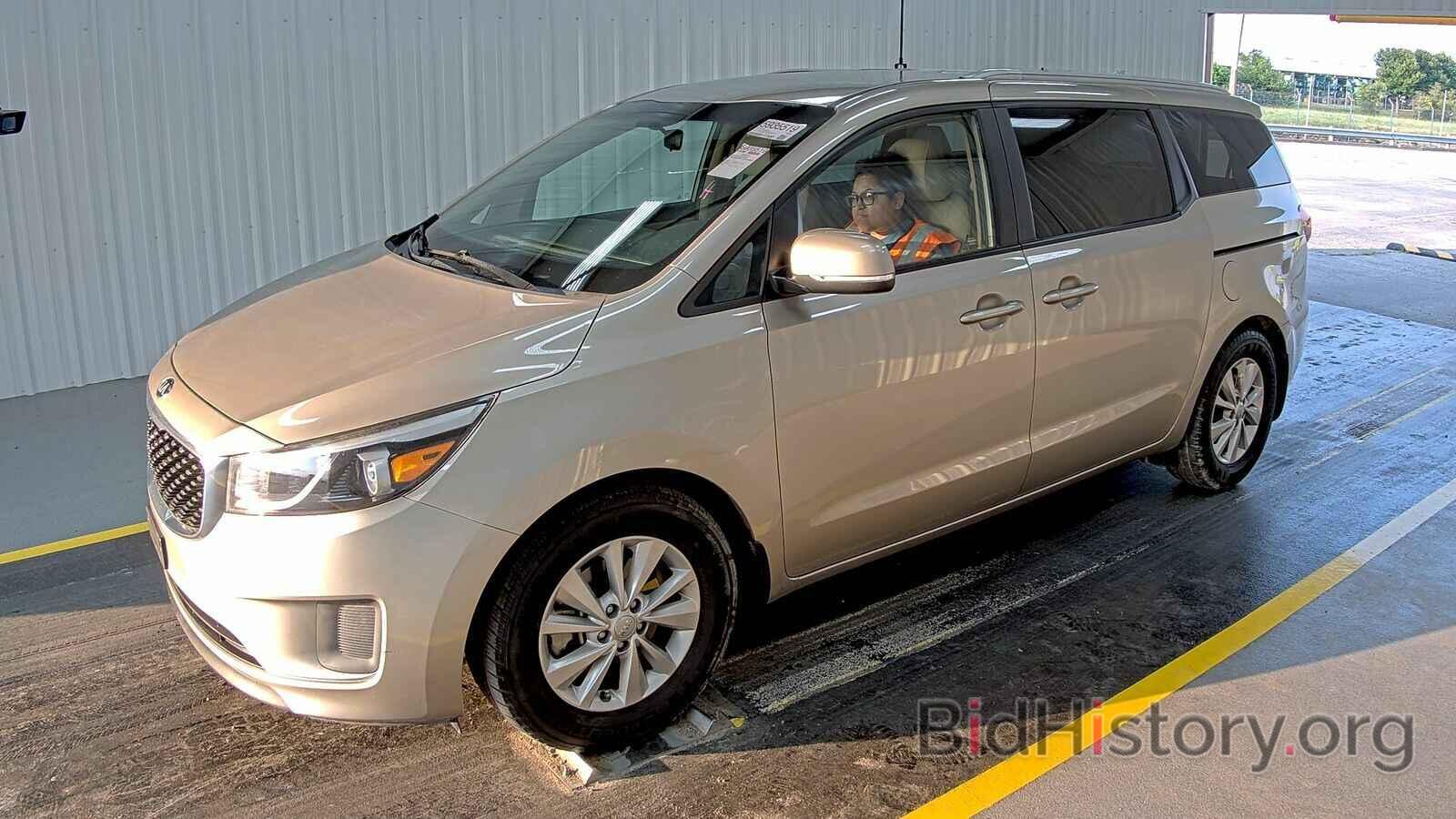 Фотография KNDMB5C18G6185807 - Kia Sedona 2016