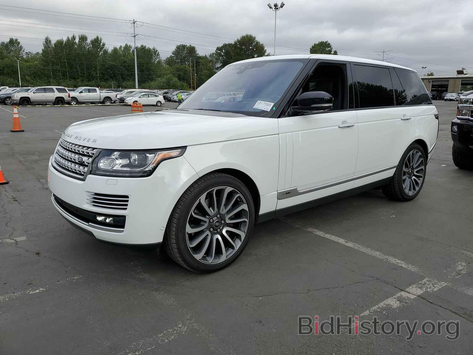 Фотография SALGV5FE9HA360799 - Land Rover Range Rover 2017