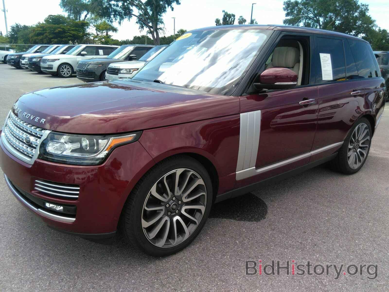 Фотография SALGV2EF2GA271454 - Land Rover Range Rover 2016