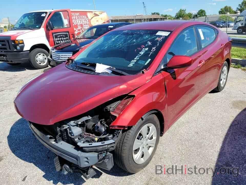 Фотография 5NPDH4AE0GH688381 - Hyundai Elantra 2016