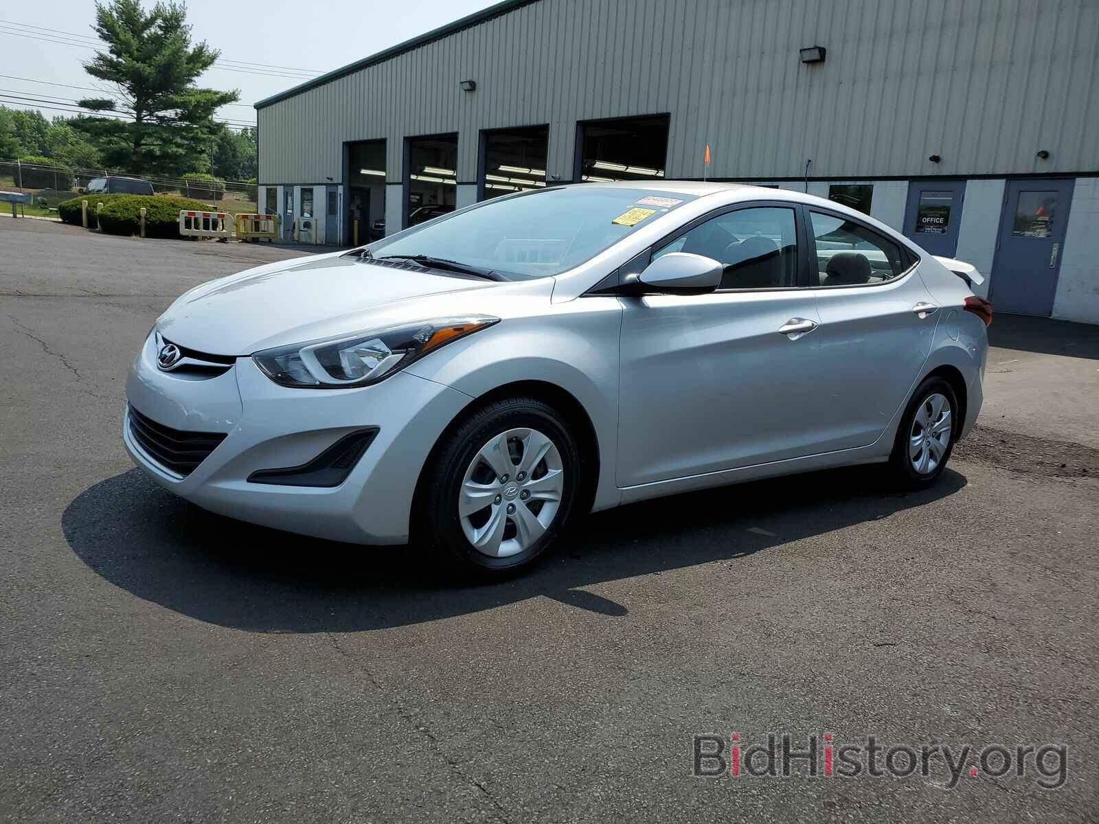 Photo 5NPDH4AE6GH772320 - Hyundai Elantra 2016