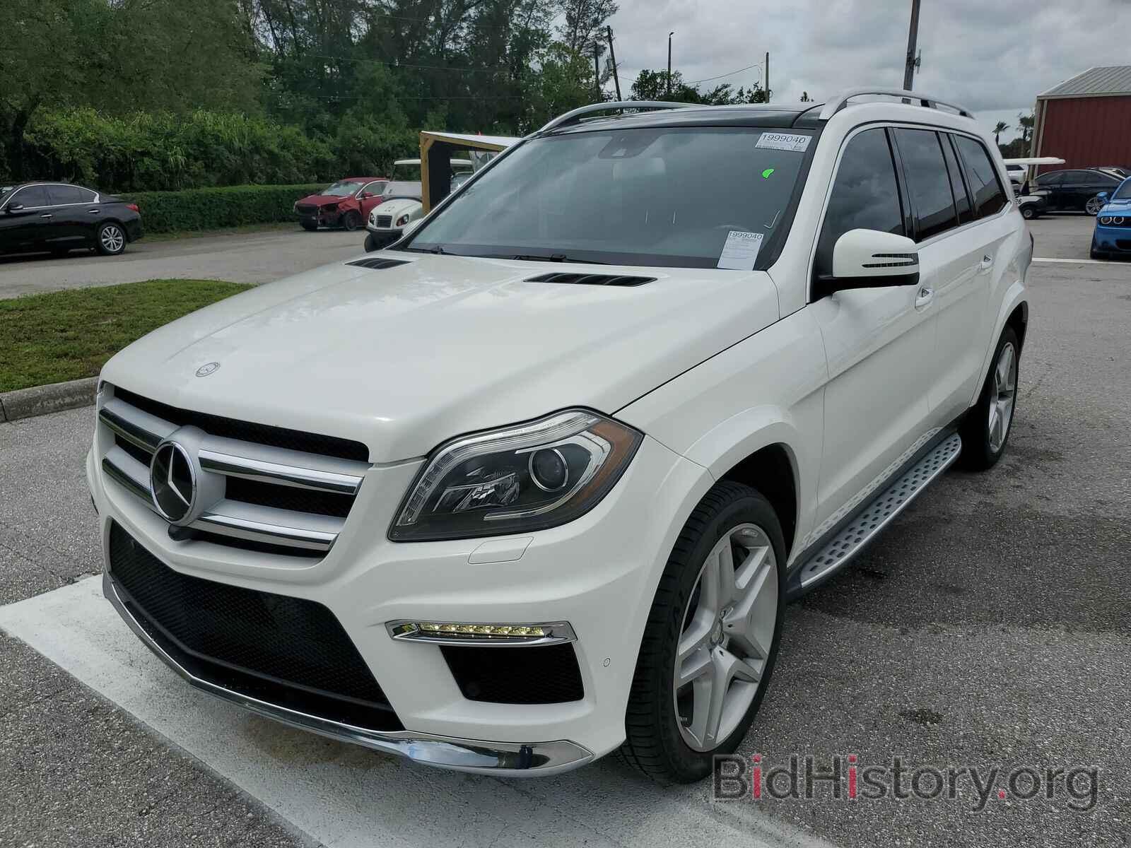 Фотография 4JGDF7DE9FA455135 - Mercedes-Benz GL-Class 2015