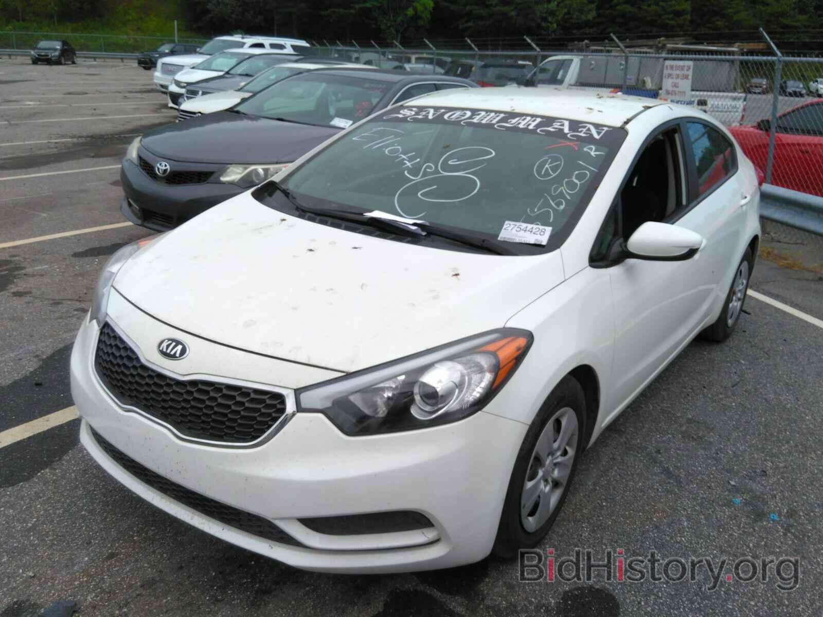 Photo KNAFK4A65G5569001 - Kia Forte 2016