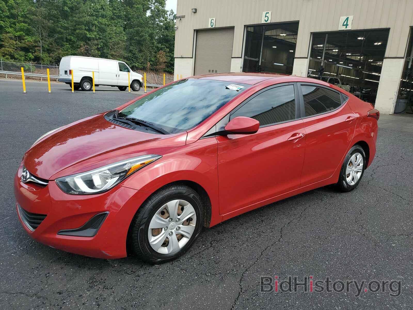 Photo KMHDH4AE1GU588324 - Hyundai Elantra 2016