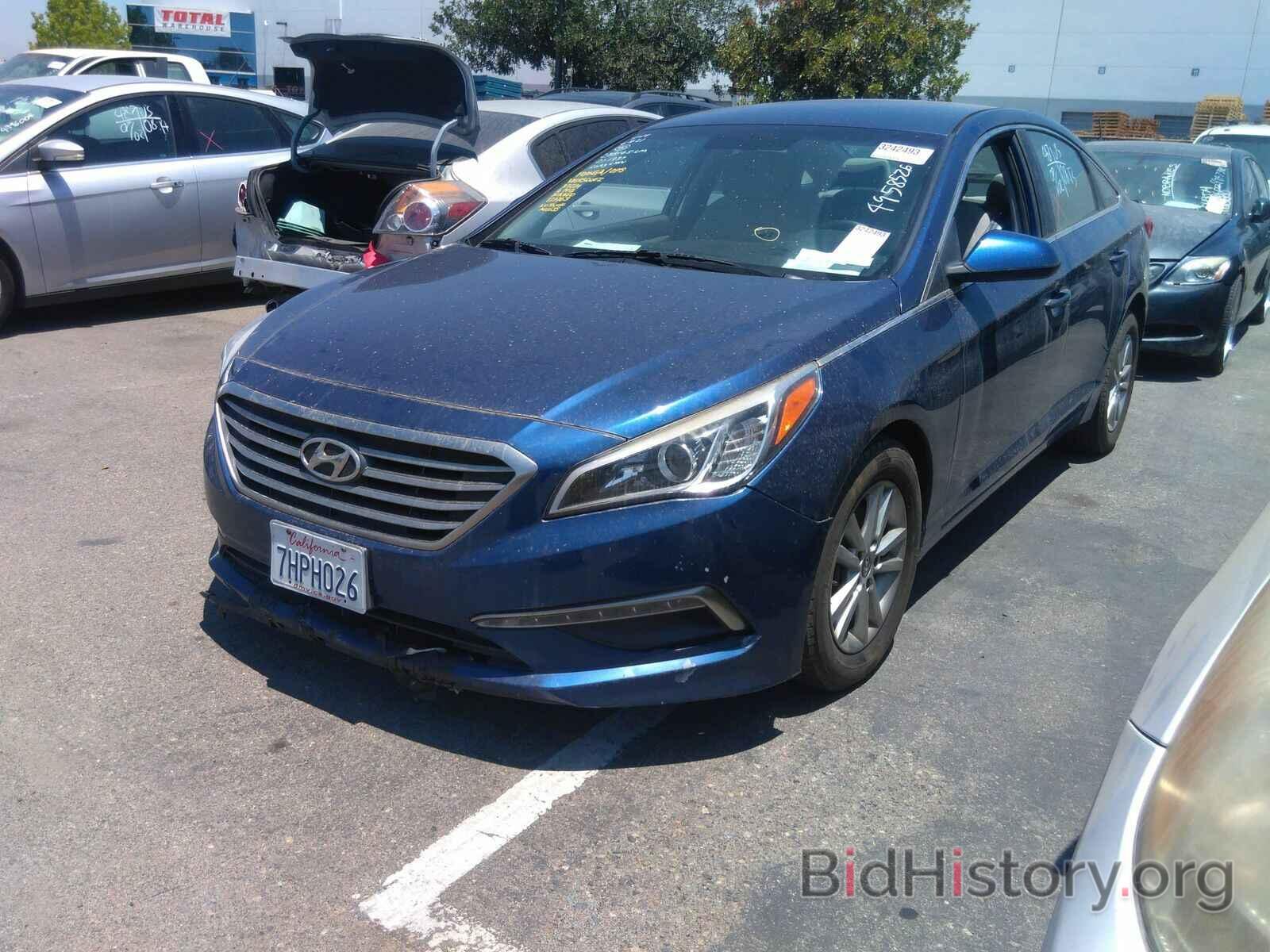 Photo 5NPE24AF8FH127763 - Hyundai Sonata 2015