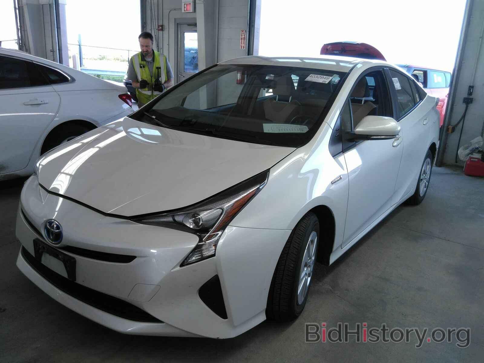 Фотография JTDKBRFU3G3008961 - Toyota Prius 2016