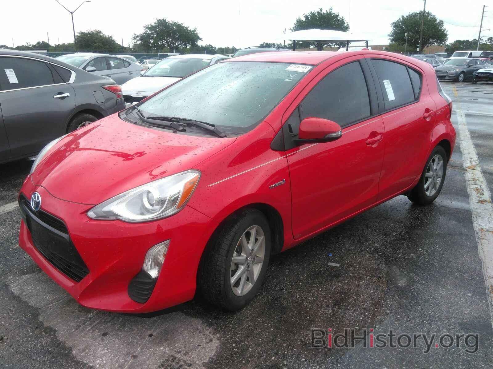 Фотография JTDKDTB37G1133803 - Toyota Prius c 2016