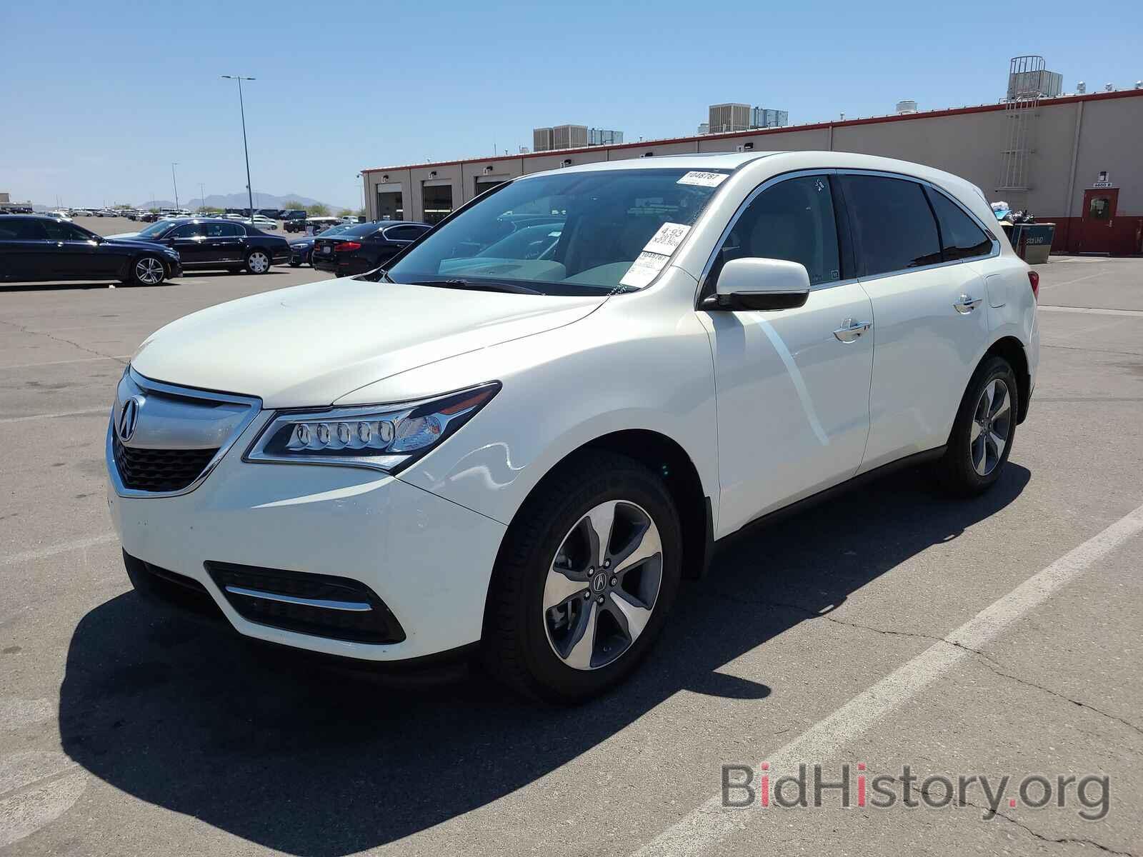 Photo 5FRYD4H29GB040740 - Acura MDX 2016